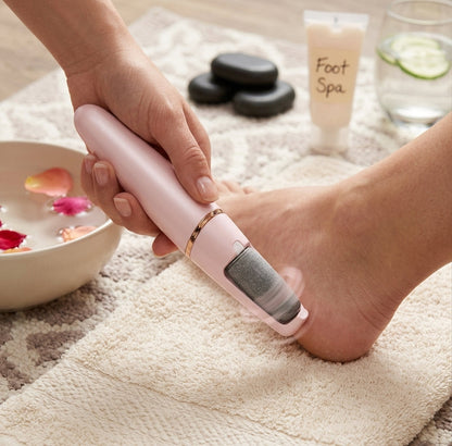 Rechargeable Electric Foot Callus Remover with Extra Head - Pedi Tool