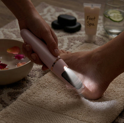 Rechargeable Electric Foot Callus Remover with Extra Head - Pedi Tool