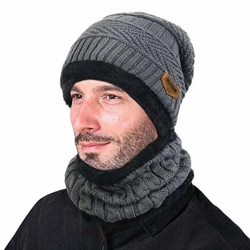 Winter Warm Balaclava Beanie Hat with Neck Warmer & Face Cover – Fleece Lined Ski Mask for Men & Women