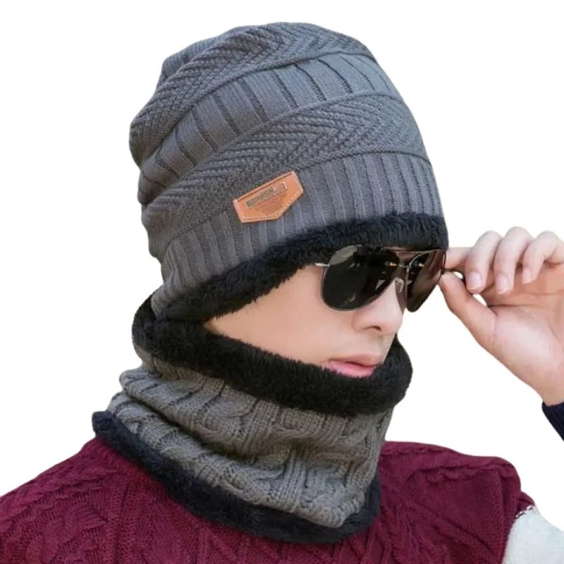 Winter Warm Balaclava Beanie Hat with Neck Warmer & Face Cover – Fleece Lined Ski Mask for Men & Women