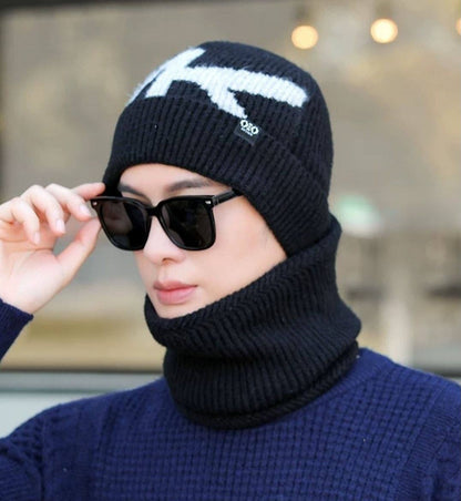 Winter Warm Balaclava Beanie Hat with Neck Warmer & Face Cover – Fleece Lined Ski Mask for Men & Women