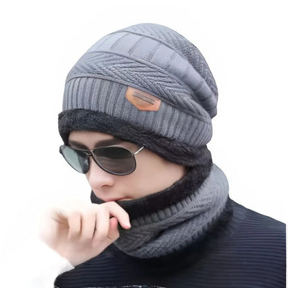 Winter Warm Balaclava Beanie Hat with Neck Warmer & Face Cover – Fleece Lined Ski Mask for Men & Women
