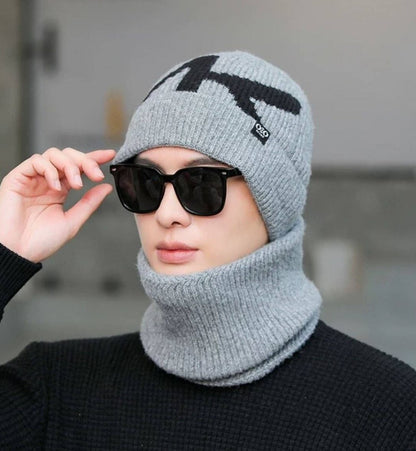 Winter Warm Balaclava Beanie Hat with Neck Warmer & Face Cover – Fleece Lined Ski Mask for Men & Women