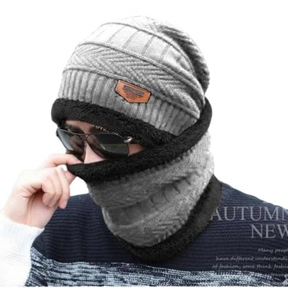 Winter Warm Balaclava Beanie Hat with Neck Warmer & Face Cover – Fleece Lined Ski Mask for Men & Women