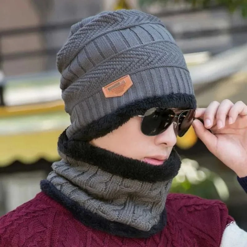Winter Warm Balaclava Beanie Hat with Neck Warmer & Face Cover – Fleece Lined Ski Mask for Men & Women