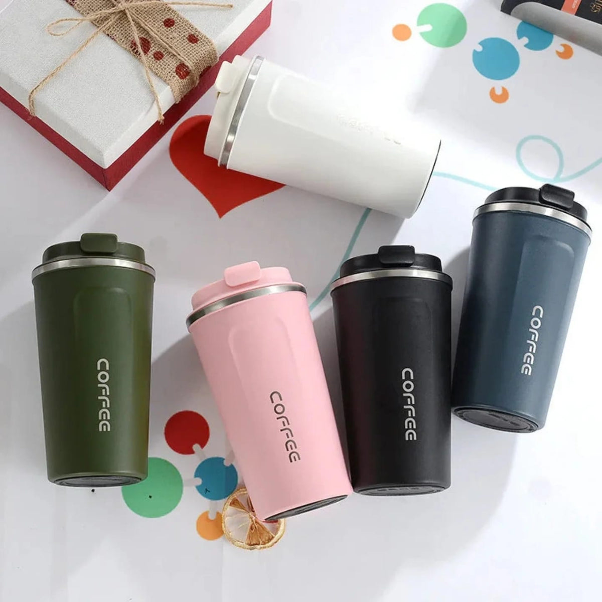 Smart Digital Temperature Display Coffee Mug & Travel Tumbler